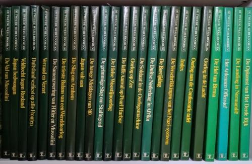 Complete serie boeken (25 delen) over de Tweede Wereld Oorlog