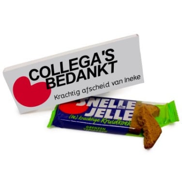 Collega Bedankjes - Snoep en Koek Snelle Jelle