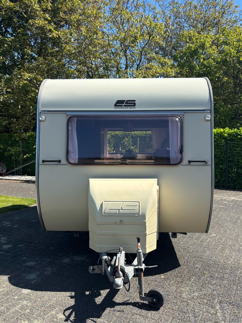 Te koop mooie retro munsterland caravan 380