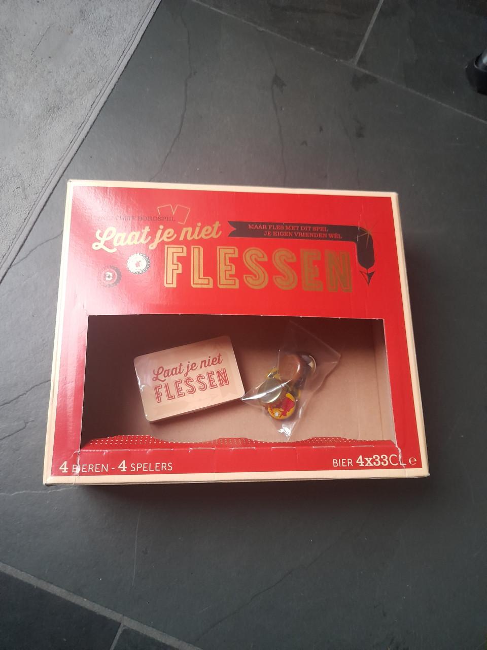 Bordspel laat je niet flessen. gratis af te halen