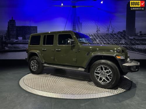 Jeep Wrangler unlimited 4xe 380 sahara *acc*camera*leer*sarge green clear c