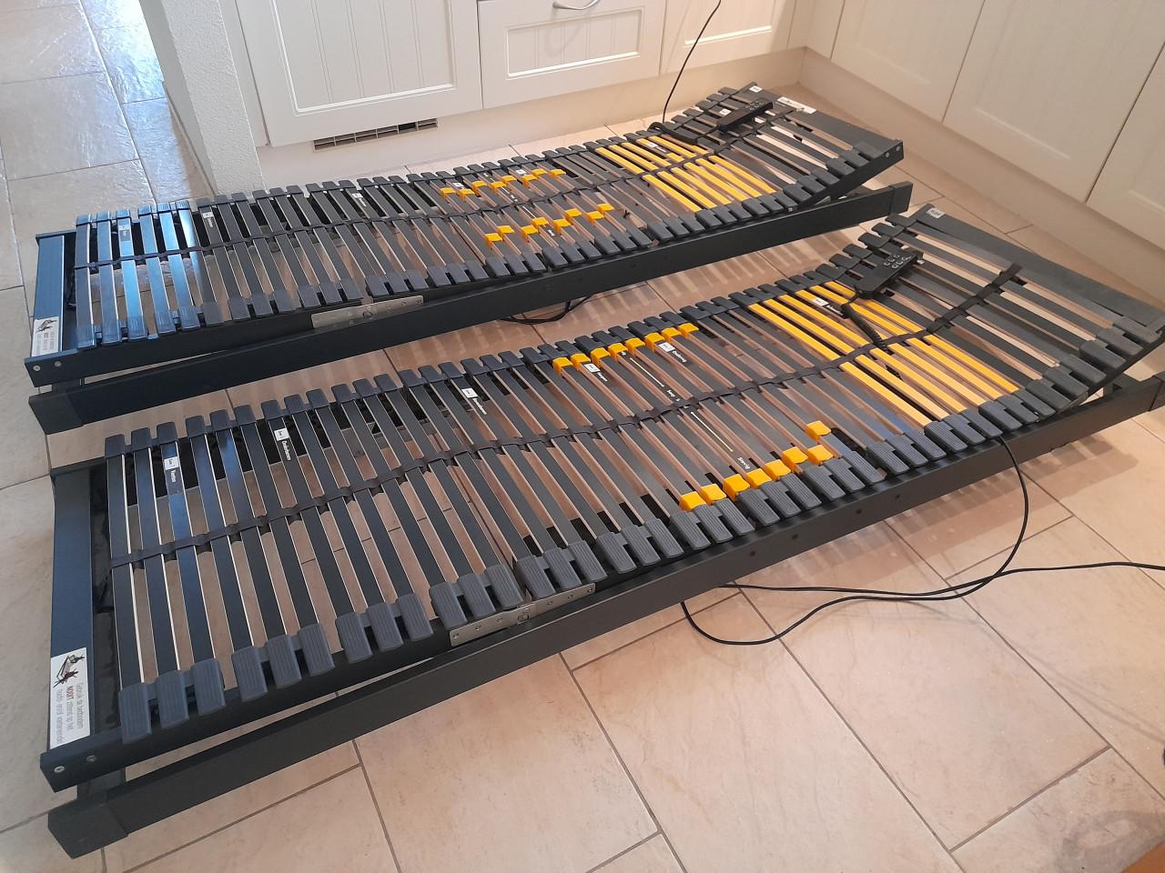 2 x 70 x 200 BOSSFLEX 600 Elektrisch verstelbare lattenbodems (i.g.st.)