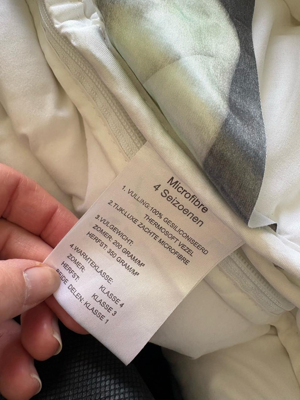 Nieuwe dekbed 4 seizoenen