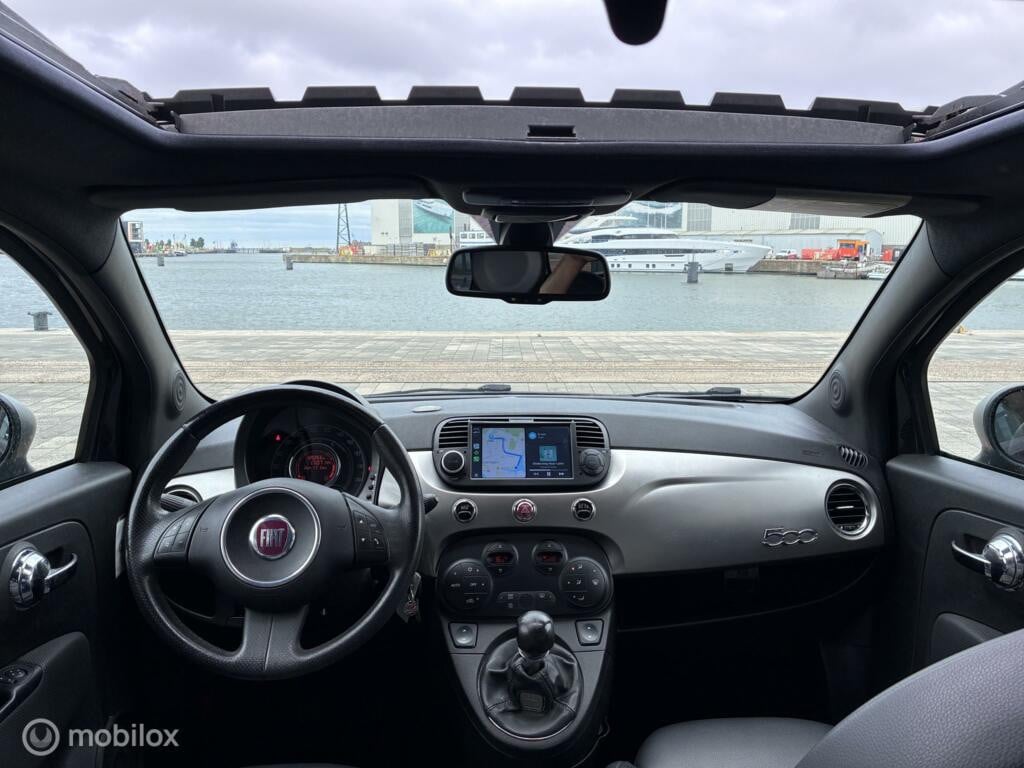 Fiat 500 0.9 TwinAir BiColore Clima CarPlay Pano km120.253 Nap BJ2011