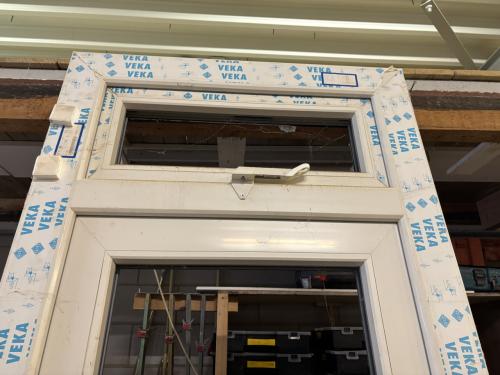 Kunststof achterdeur nieuw