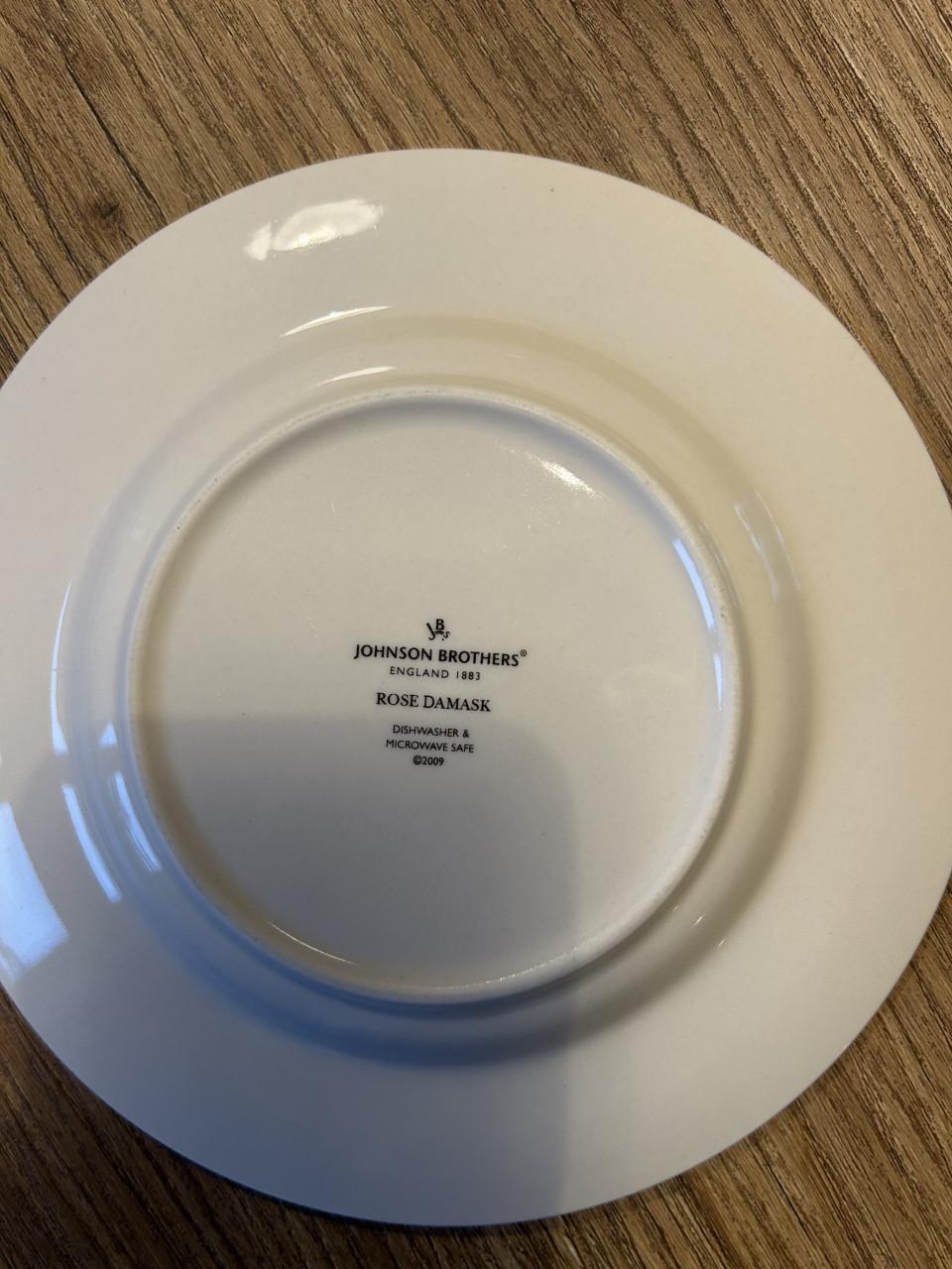 Servies Johnson Brothers Rose Damask