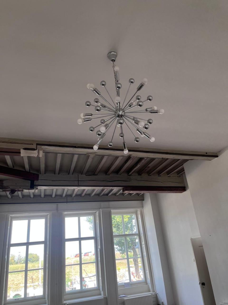 Sputnik starburst chandelier / Ceiling lamp