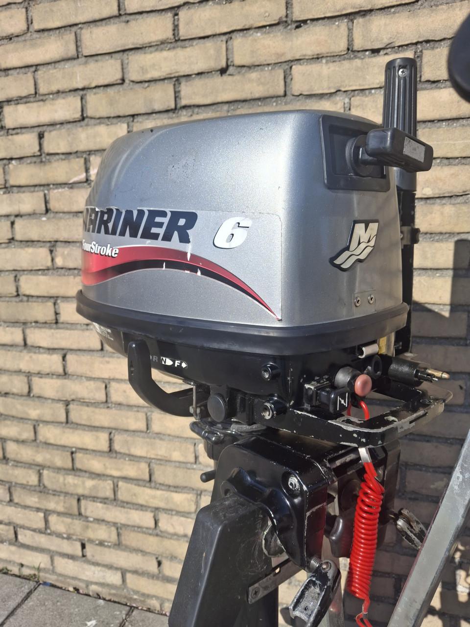 5pk en 6pk 4 takt Mercury Mariner buitenboordmotor kortstaart beurt gehad