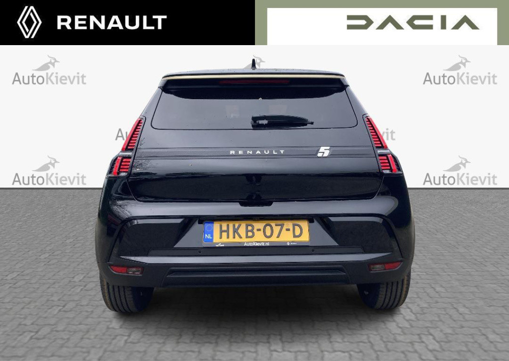 Renault 5 urban range techno 40 kwh - pack winter - daklijst in kleur warm 