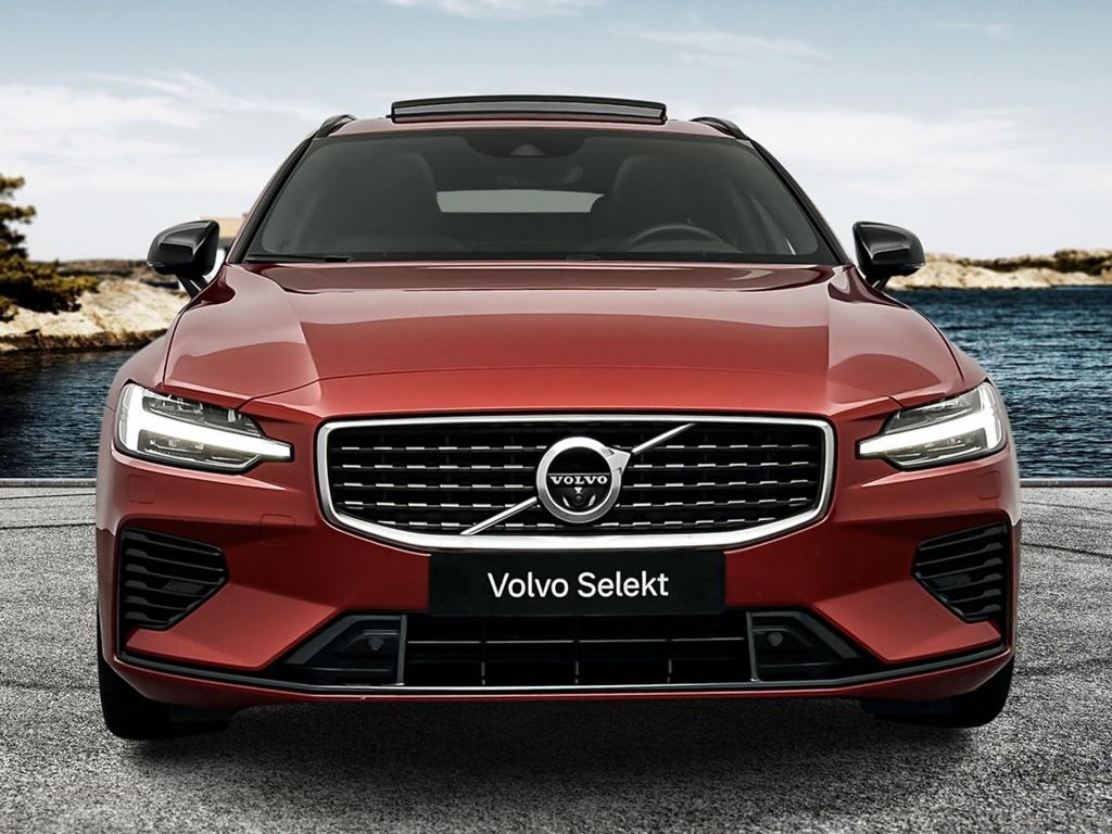 Volvo V60 t8 390pk recharge r-design| pano| 360camera| hud| adap.cruise
