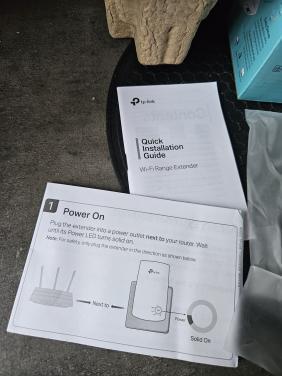 Nieuwe Tp-link WA850ORE-WIFI Repeater 300 Mbps, nieuwstaat