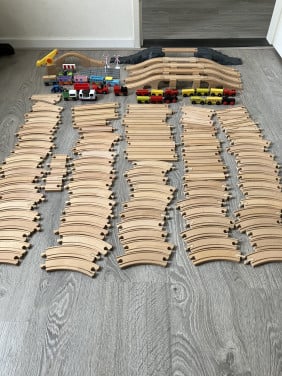 Houten trein(en)