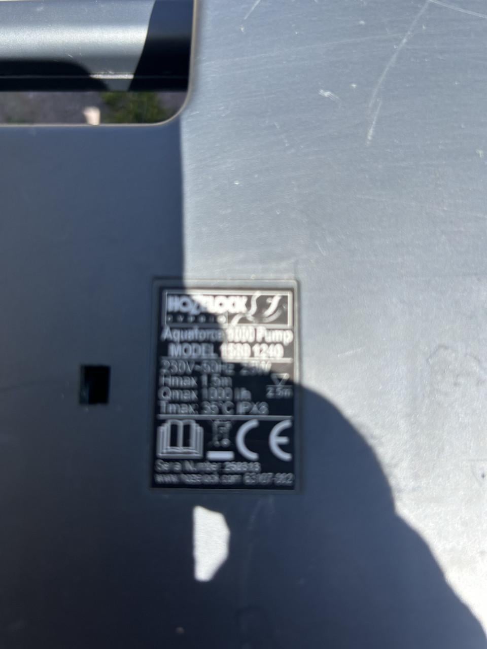 Te koop hozelock aquaforce cyprio 1000 sterke en zuinige Vijverpomp