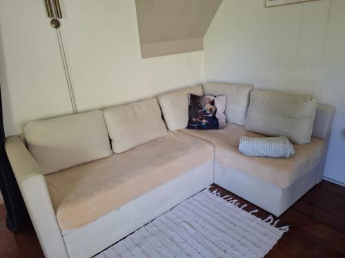 Hoekbank, beige