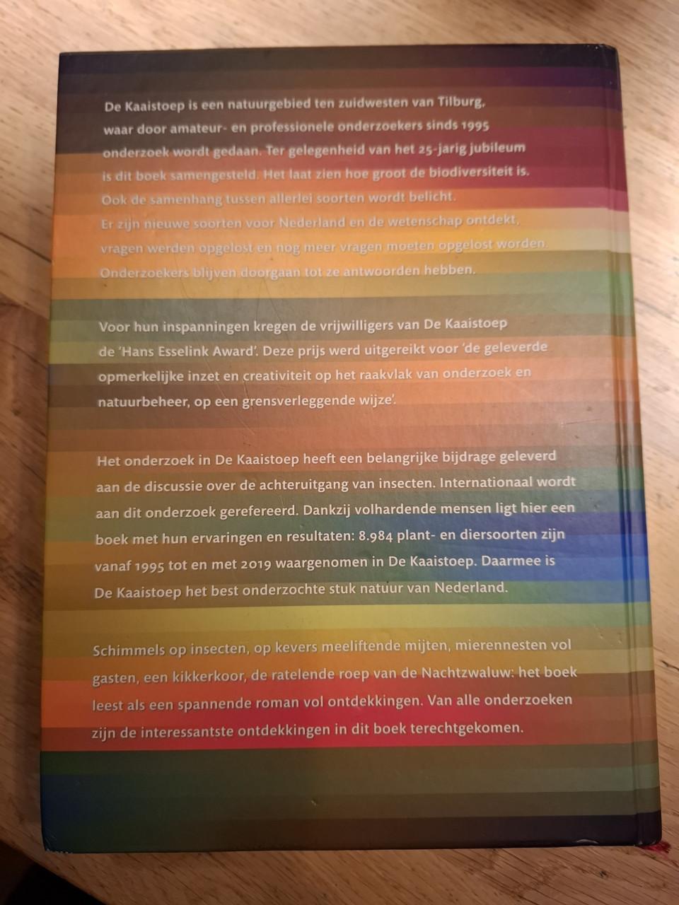 De Kaaistoep, het best onderzochte stuk natuur in Nederland, KNNV Tilburg