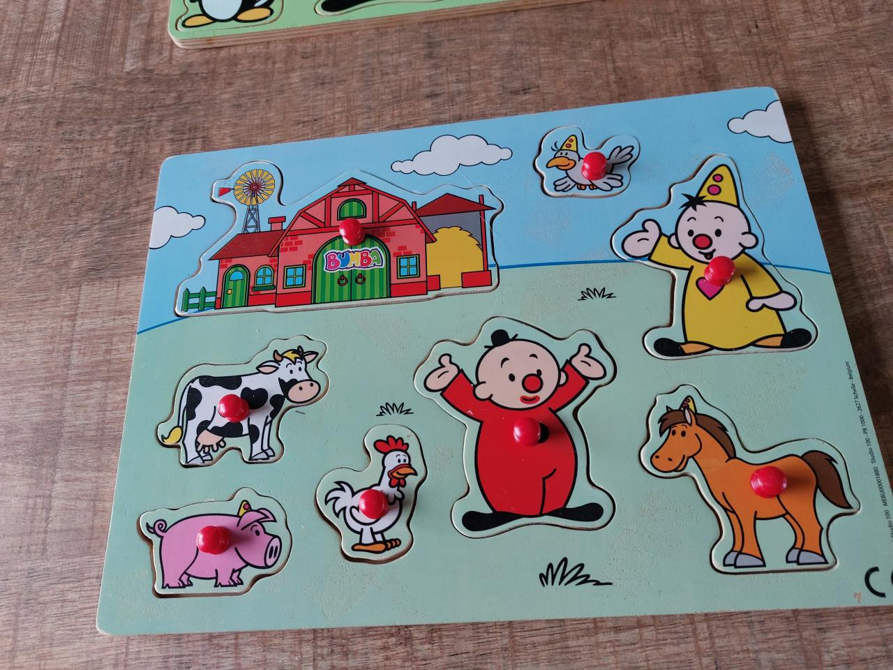Bumba houten puzzels