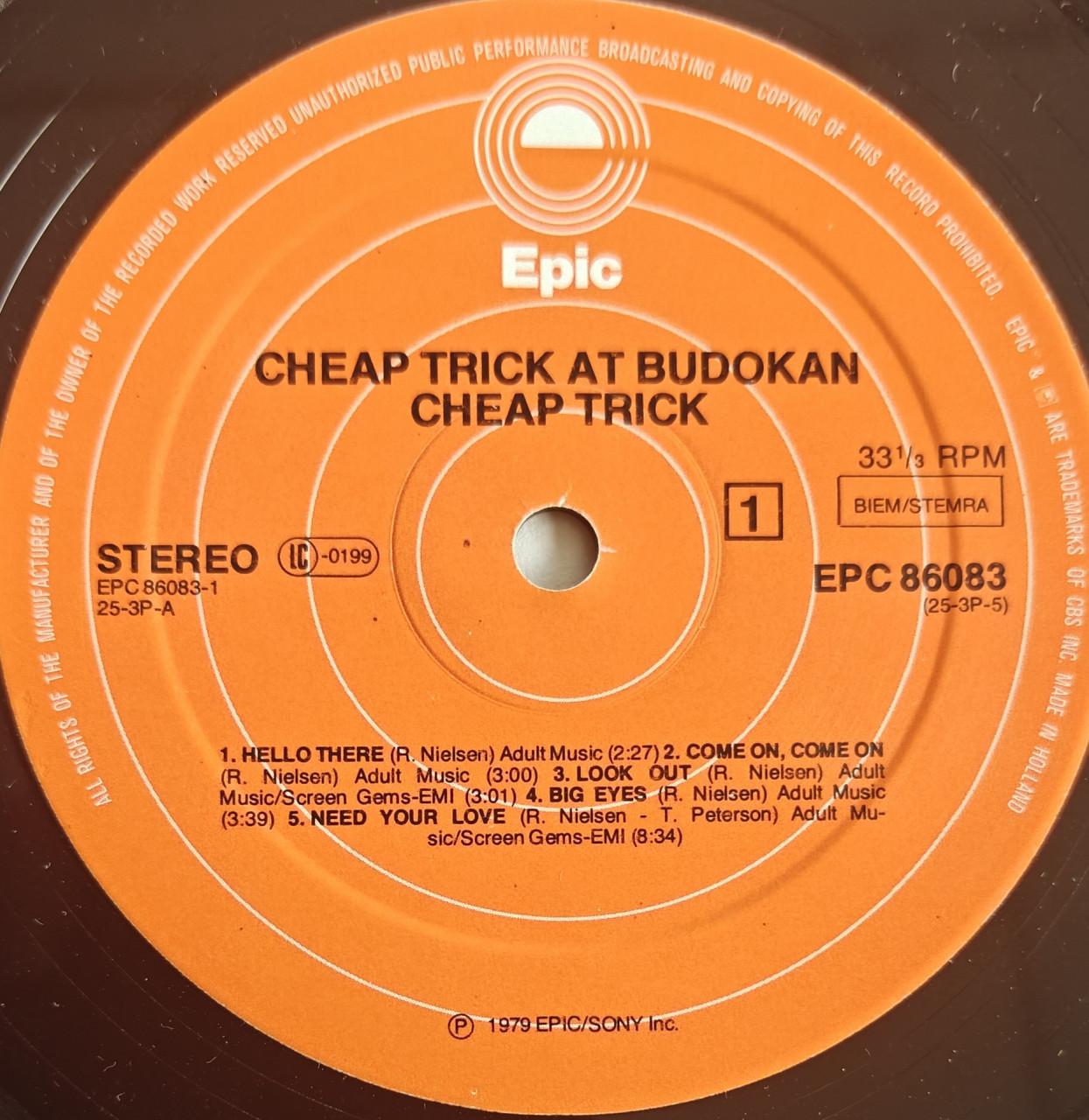 Te Koop LP Cheep Trick- At Budokan