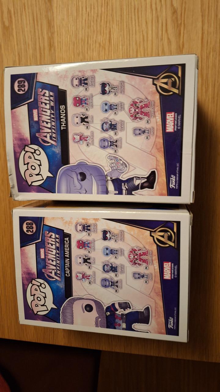 2 Marvel Poppen nieuw