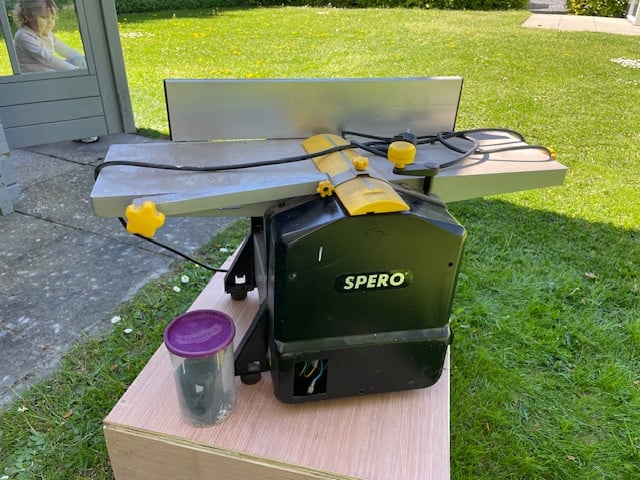 Spero schaaf - van dikte bankje