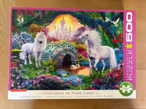 Puzzel eurographics 500 stukjes