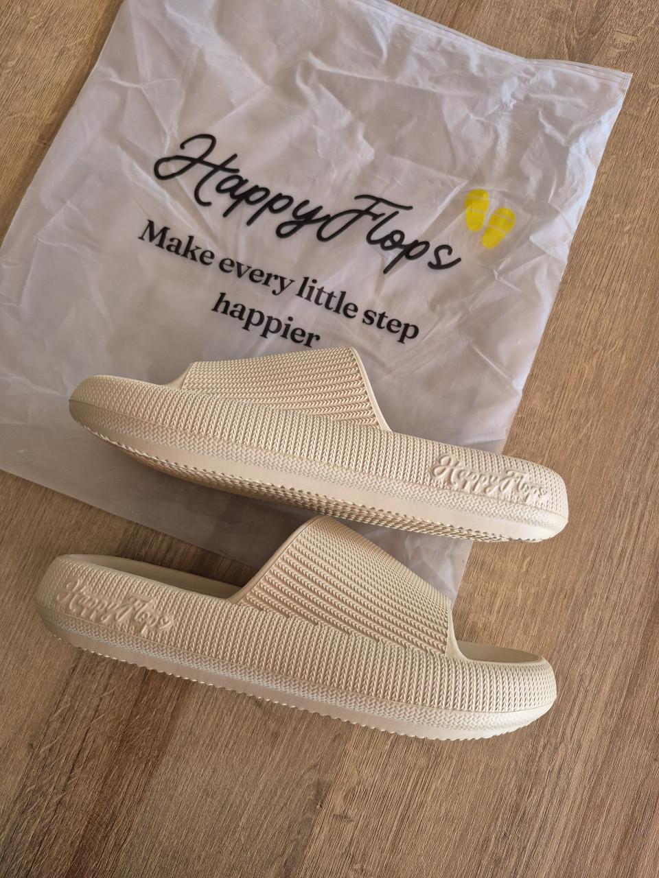 Happy flops creme maat 40/41 NIEUW
