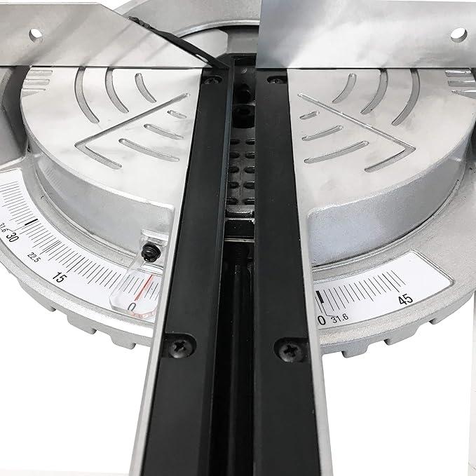 Afkortzaag 1500W, met onderstel, ACTIE!!