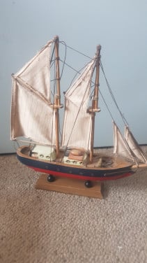 Model zeilbootje