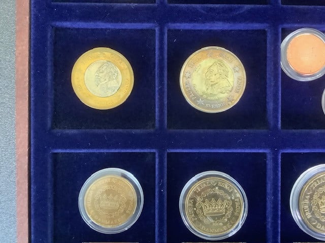 Cassette met euro probes , 14 stuks.