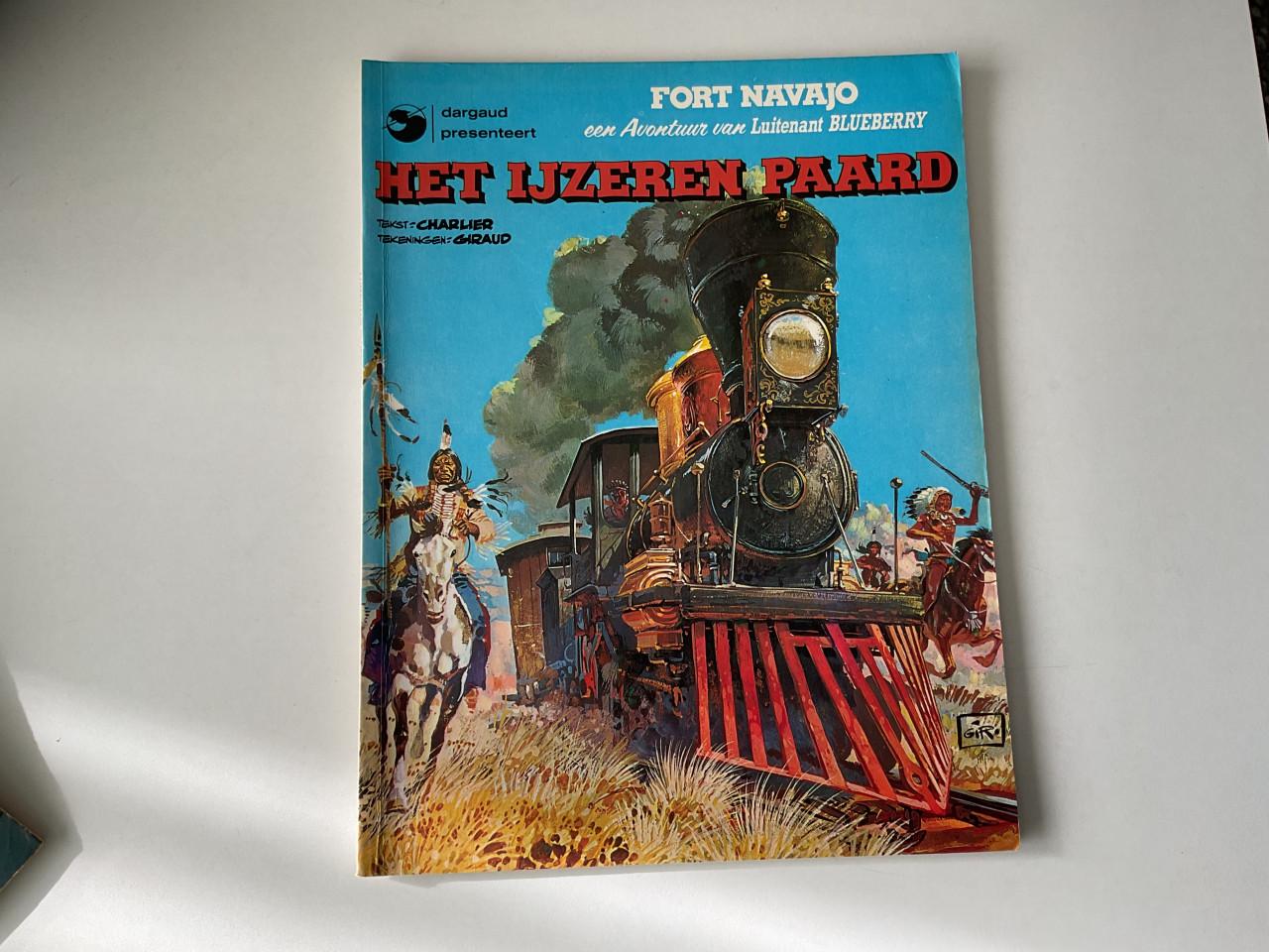 Een avontuur van Luitenant Bleuberry.  Fort Navajo.  Tekst: Charlier