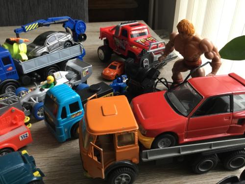 Verzameling kinderspeelgoed