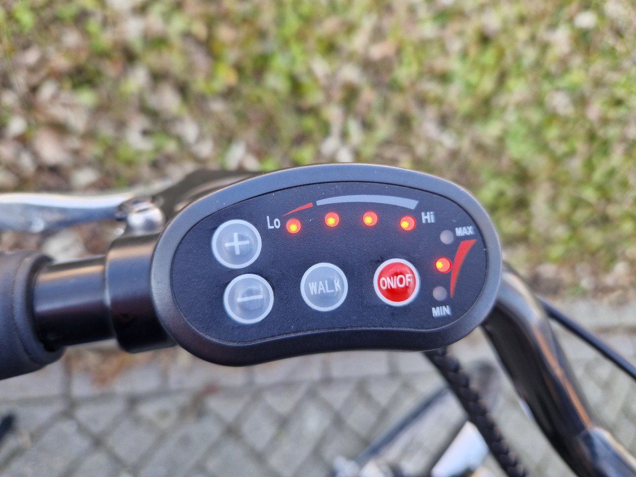 Zo goed als nieuwe Curtis elektrische fiets