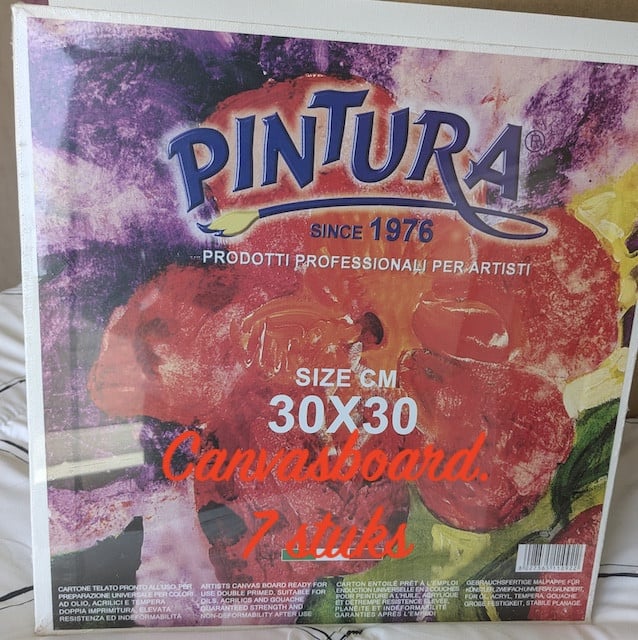 Canvas schilderdoekjes