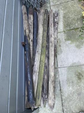 Houten palen