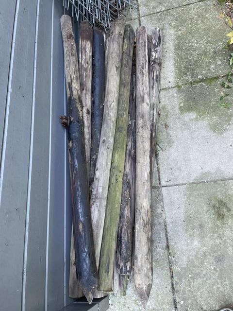 Houten palen
