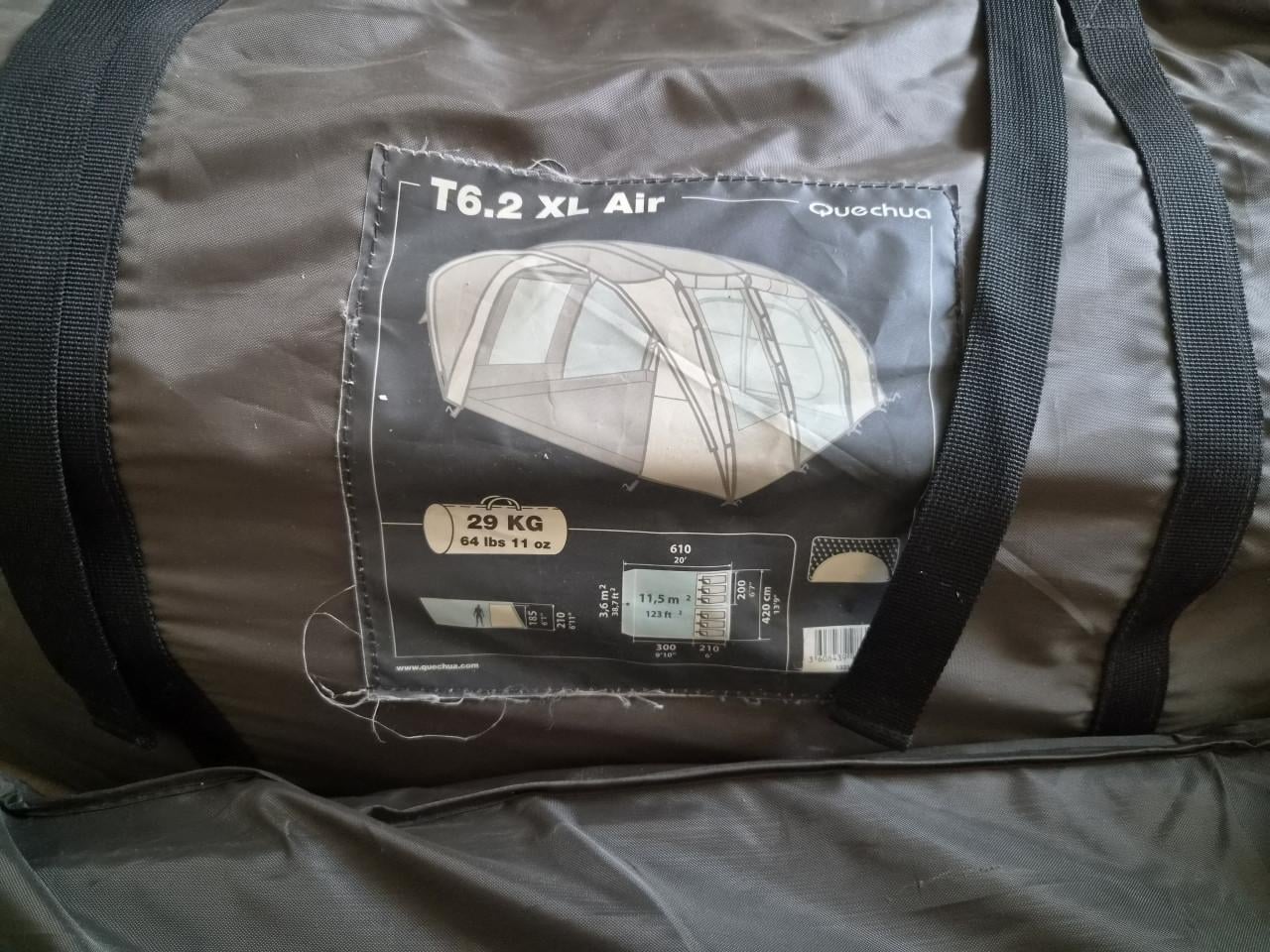Quechua 6p kampeertent