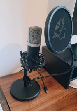 Trust GXT 252 Emita - USB Studio Microfoon met Popfilter