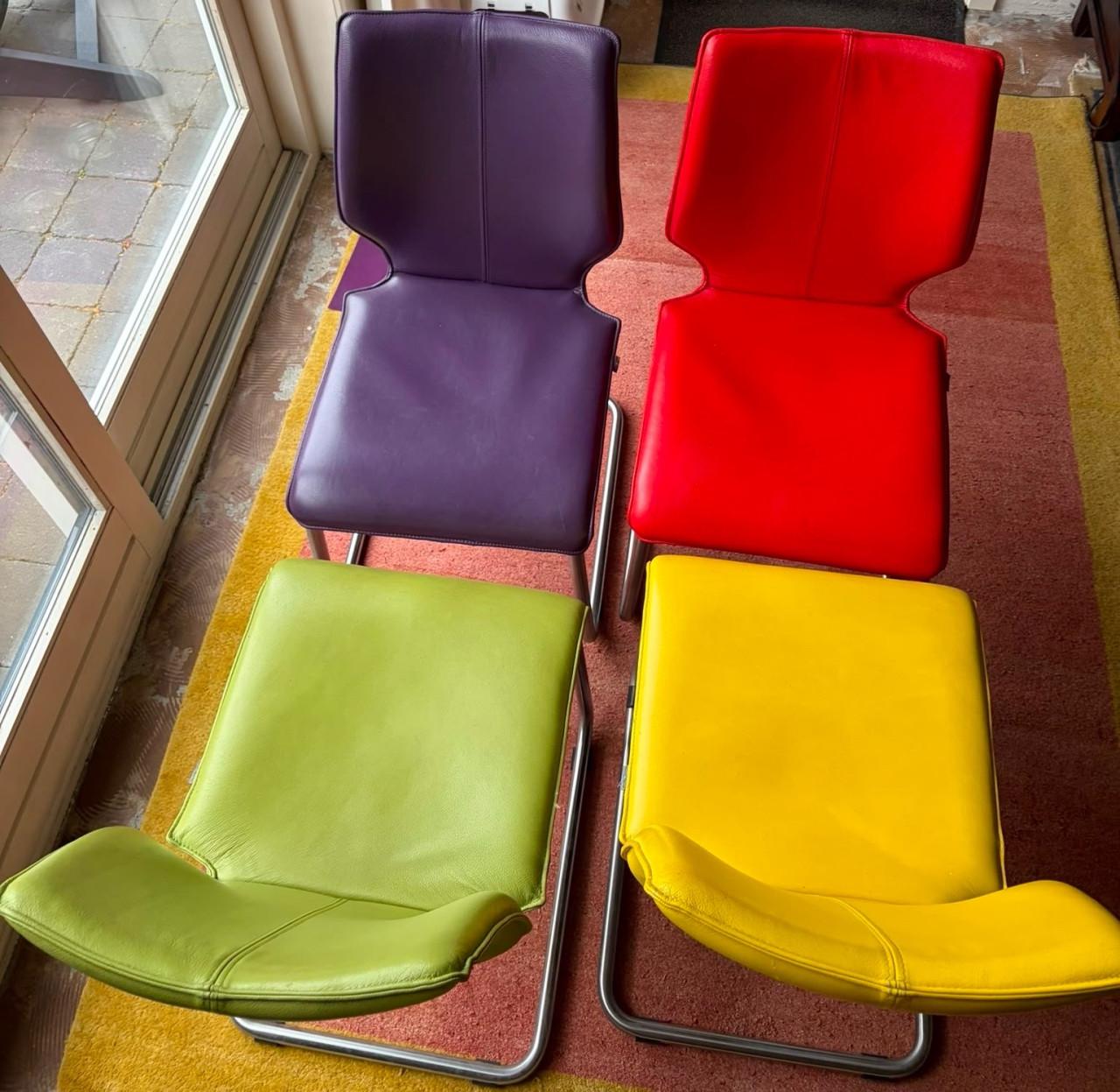 4 eetkamerstoelen Luna bree's new world