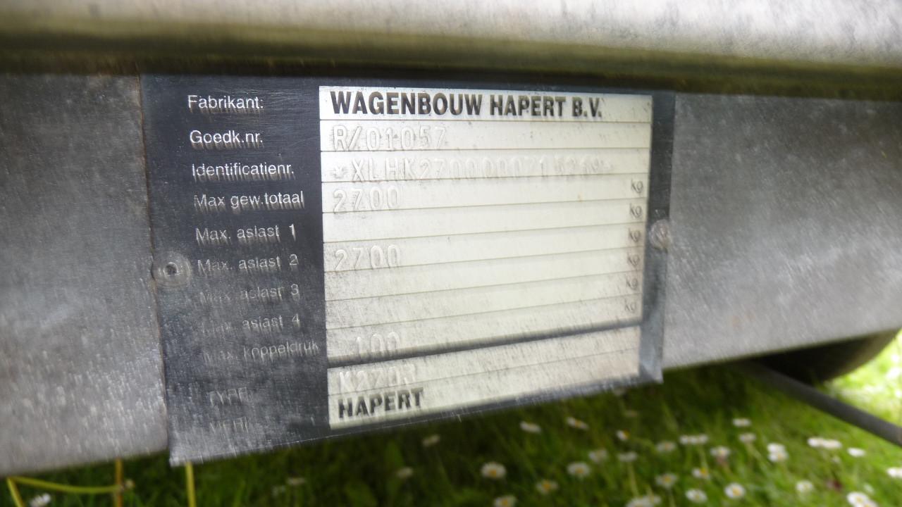 TE KOOP TANDEMASSER merk HAPERT voor B rijbewijs