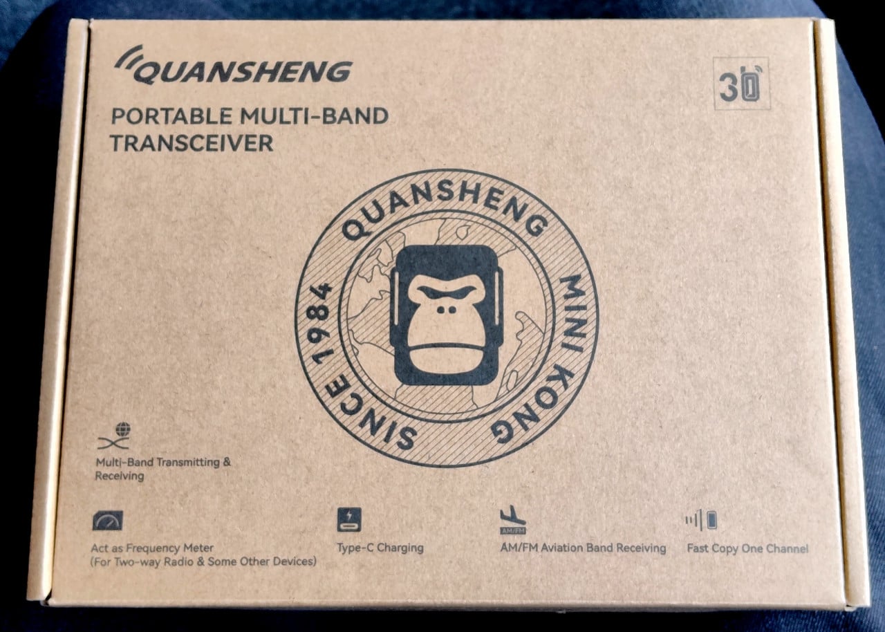 Quansheng UV-K1(8) Walkie-Talkie Multiband.