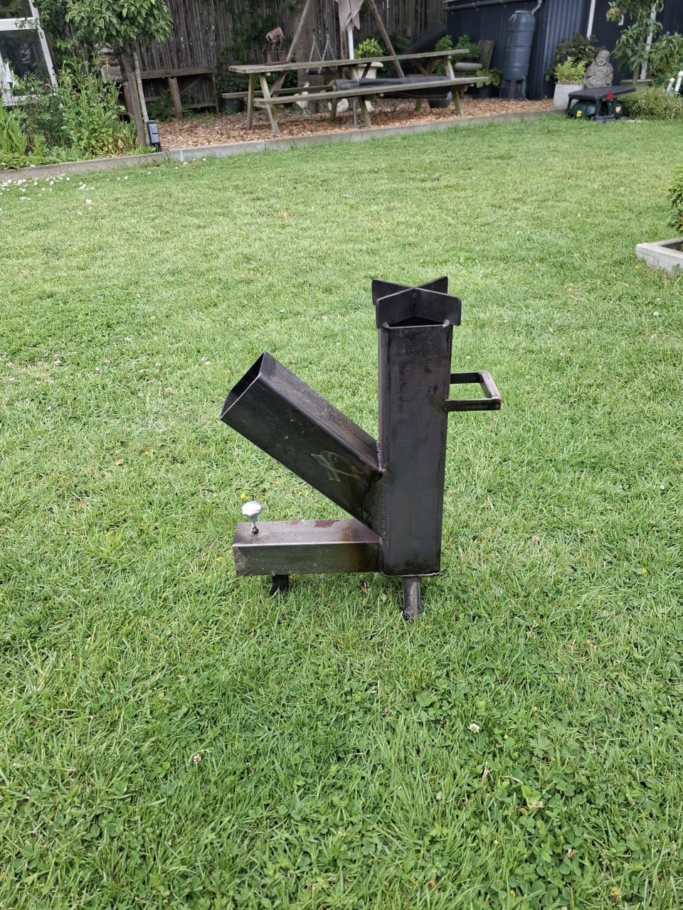 Rocket Stove voor buiten koken