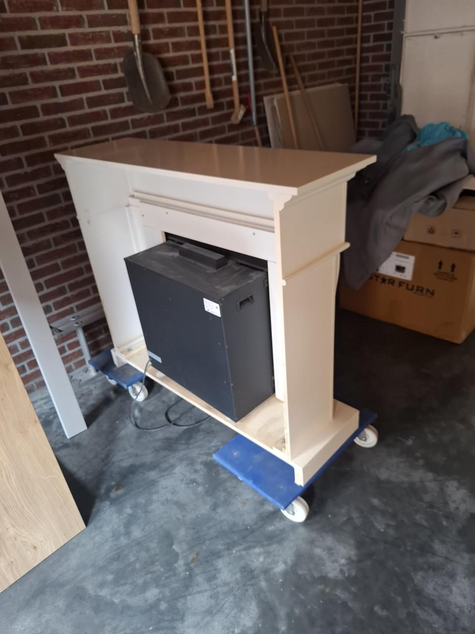 Mooie electrische sfeerhaard