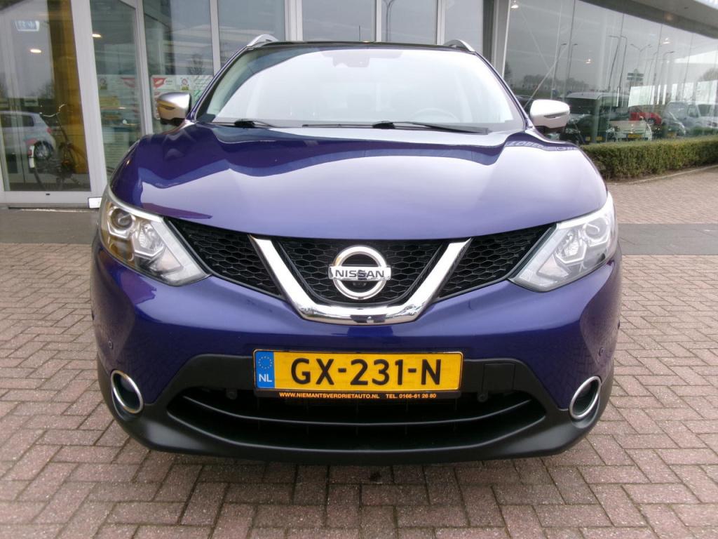 Nissan Qashqai (j11e) 1.2 dig-t airco, 360cam pano.dak, navi, leer