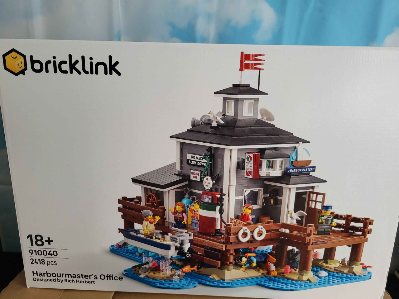 Lego Bricklink Harbormaster's Office 910040