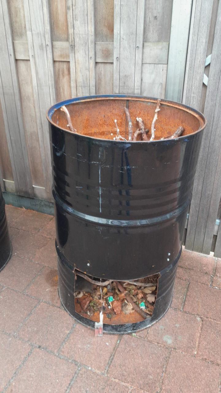 Olievaten met verlichting, leuk voor de feestdagen!