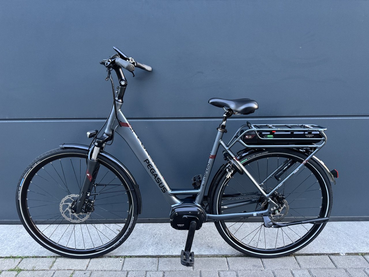 Pegasus Opero E8F middenmotor elektrische fiets 400WH