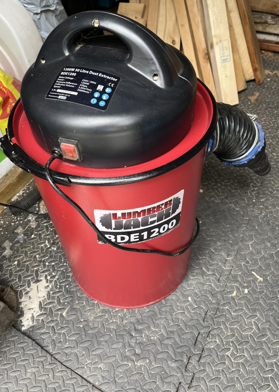 Garage stofzuiger lumberjack  BDE 1200