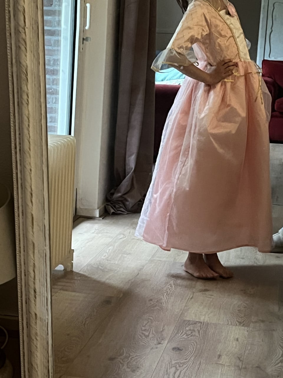 Meisjes Pprincessen jurk maat 140
