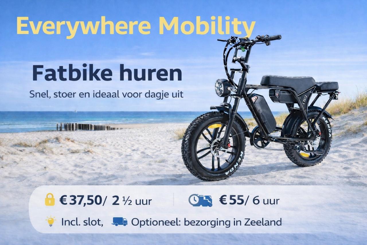 Fatbike huren Ideaal voor een dagje uit