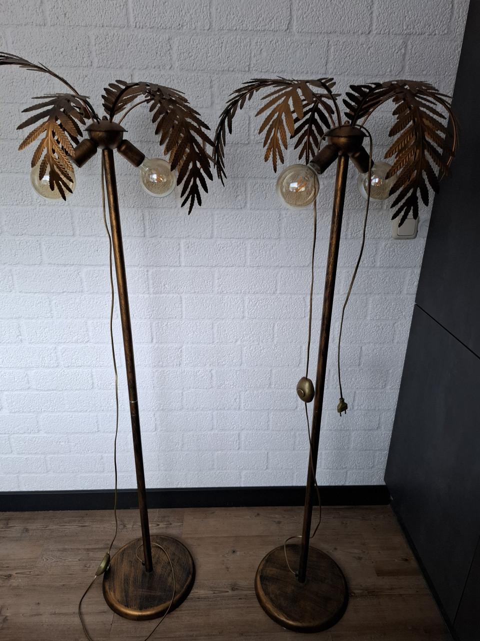Set prachtige vloerlampen
