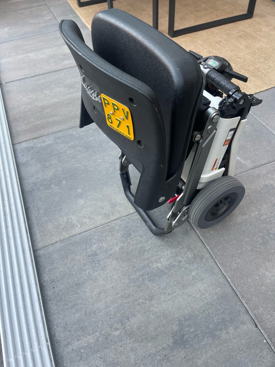 Luggie Inklapbare scootmobiel.